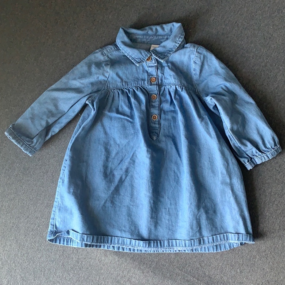 Old Navy Girls Denim size 6-12M Dress